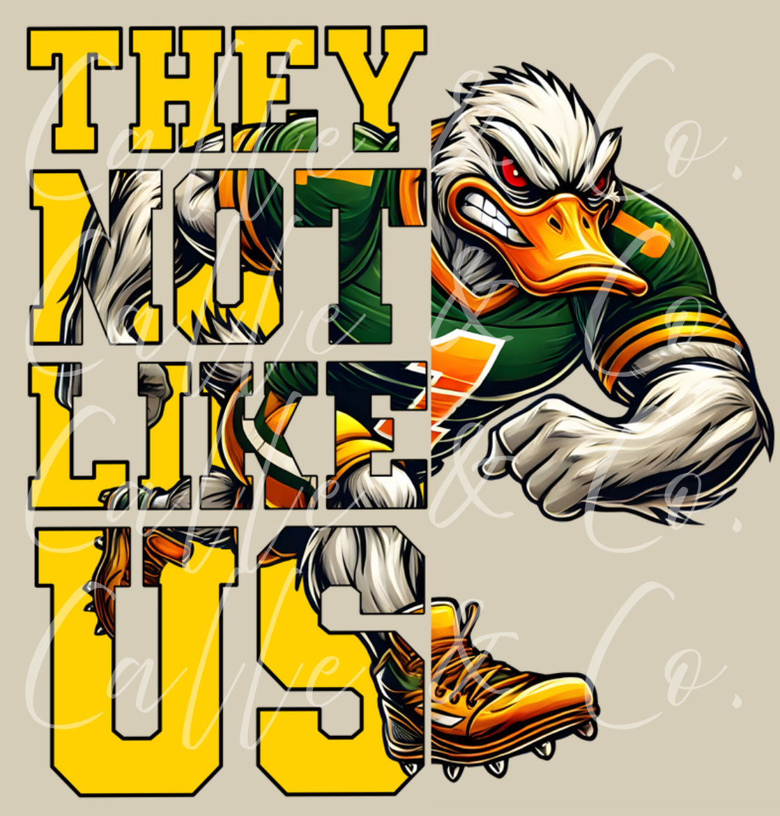 WTX DUCKS They Not Like Us Yellow