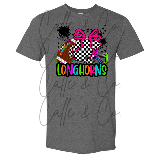 LONGHORNS CHECKERED