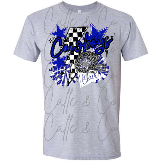 Cowboys Cheer Lightening