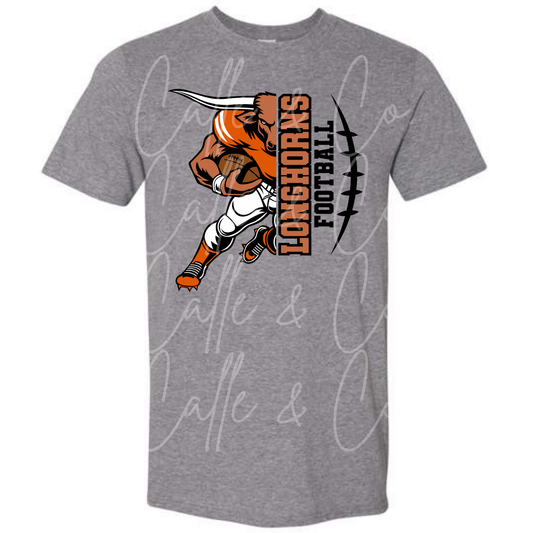 LONGHORNS FOOTBALL SLICED