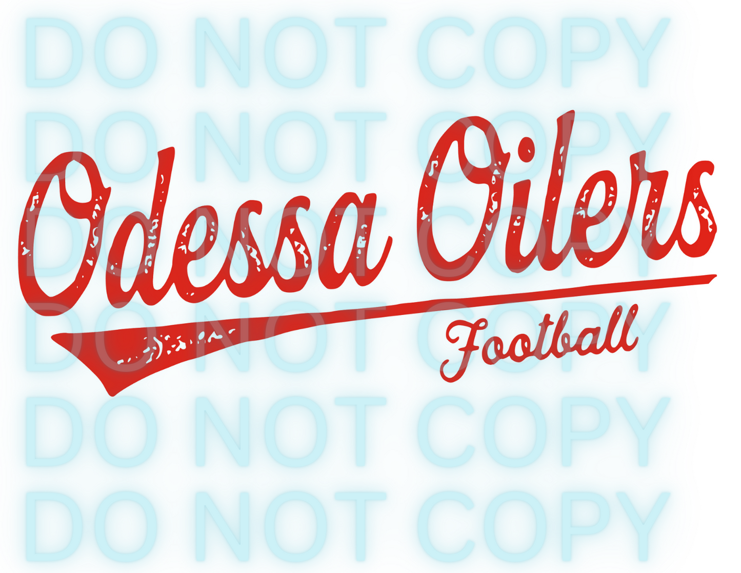 Odessa OILERS FLAG STYLE