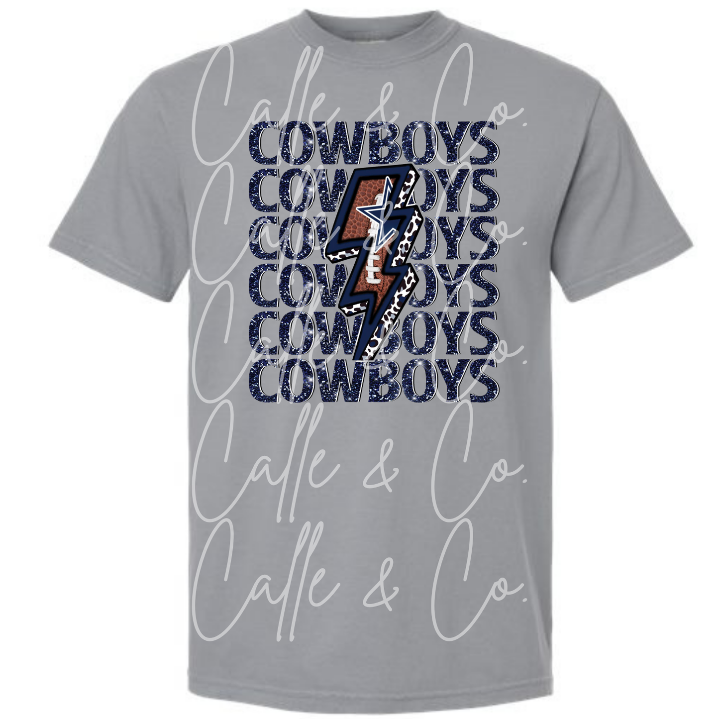 Cowboys 6 Football Lightning