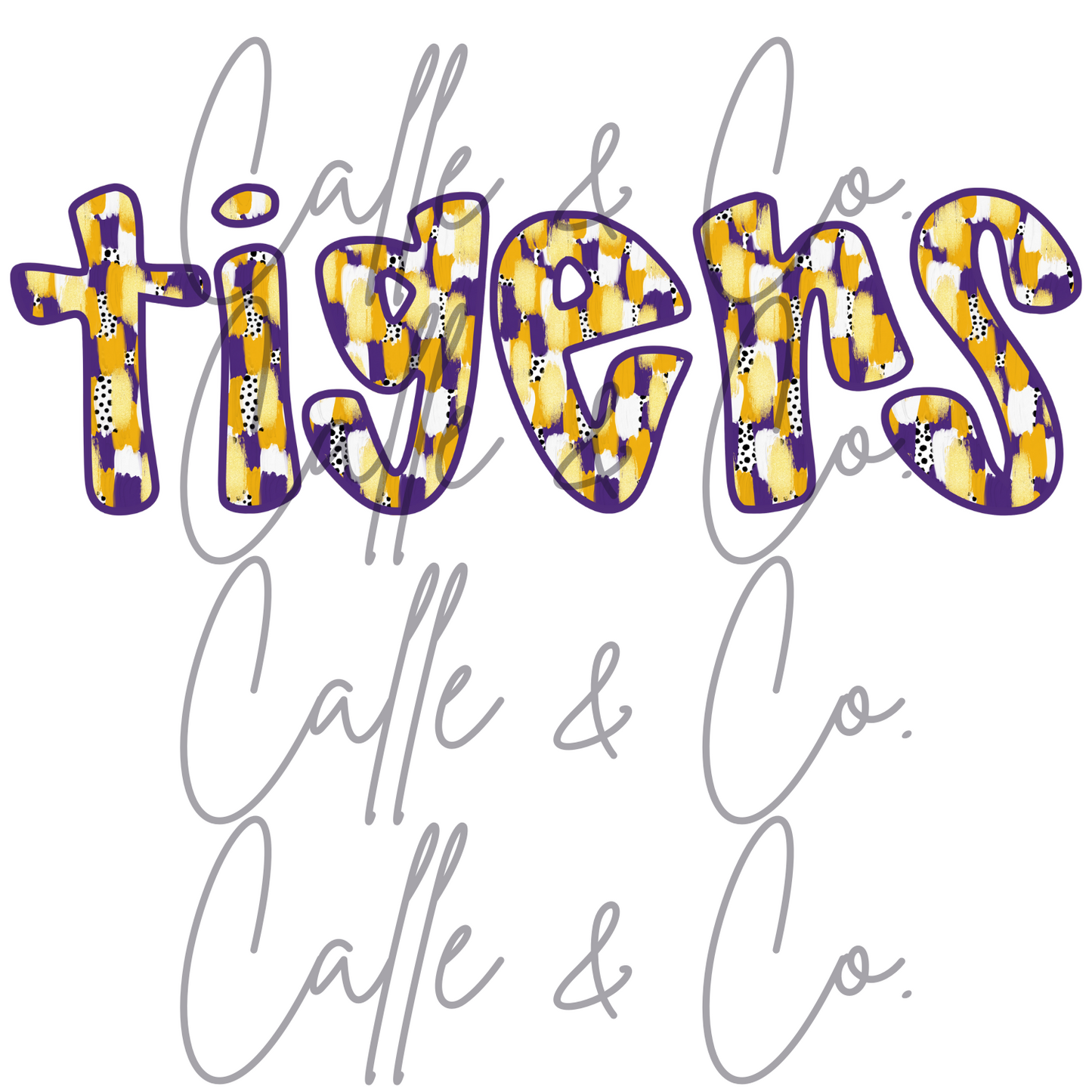 Tigers Painted Cute!