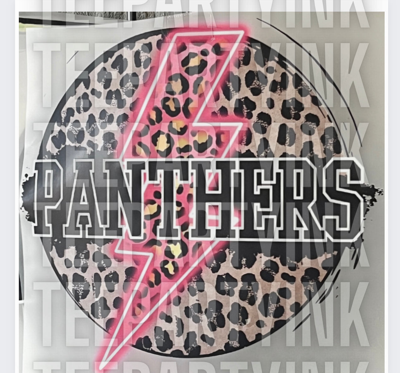 PANTHERS LIGHTENING NEON PINK