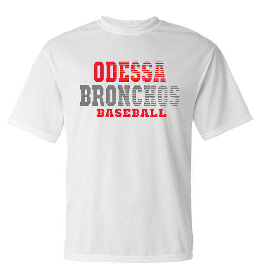 Odessa Bronchos Baseball Sliced