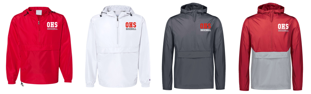 OHS Baseball Windbreaker