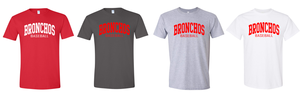 Bronchos Baseball Arch TShirt